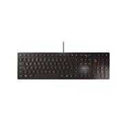CHERRY KC 6000 SLIM tastiera USB Nordic Nero (CHERRY KC 6000 SLIM - tastatur - P