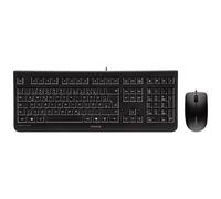 Cherry - Kit Tastiera Professionale USB DC 2000 Colore Nero (Layout Tedesco) + Mouse