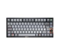 CHERRY KW 300 MX, Tastiera Meccanica Compatta Hot-Swap, Layout Tedesco QWERTZ, Illuminazione Bianca, Layout Windows e Mac, Interruttori MX2A SILENT RED, Nero