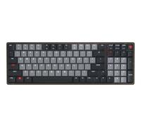 CHERRY KW 550 MX LP, Tastiera Meccanica A Basso Profilo In Formato 96%, Formato US (QWERTY), Funzione Multi-Device, Interruttore MX LP 2.0 IVORY, Nero