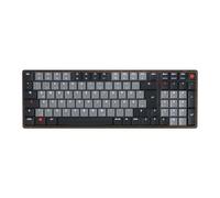 CHERRY KW 550 MX LP, Tastiera Meccanica A Basso Profilo In Formato 96%, Layout Tedesco (QWERTZ), Funzione Multi-Device, Interruttori MX LP 2.0 IVORY, Nero