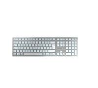 CHERRY KW 9100 SLIM FOR MAC tastiera USB + Bluetooth AZERTY Francese Argento