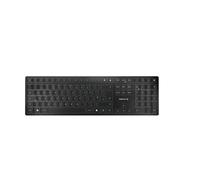 CHERRY Tastiera KW 9100 SLIM Wireless RF 2,4 GHz + Bluetooth QWERTY UK Nero-Grigio