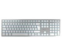 CHERRY Kw 9100 Slim Wireless Tastiera per Mac, Argento - JK-9110GB-1