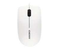 CHERRY Mouse USB tipo A MC 1000 Ottico 1200 DPI Ambidestro 3 pulsanti Bianco-grigio