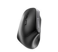 CHERRY MW 4500 LEFT, Mouse Verticale Ergonomico per Mancini, Senza Filo (Radio a 2,4 GHz), Risoluzione Regolabile a 3 Livelli fino a 1200 Dpi, Batterie, Schwarz
