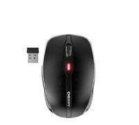 CHERRY MW 8C ADVANCED, Mouse Senza Fili, Connessione Bluetooth o Radio 2,4 GHz, Risoluzione Regolabile su 4 Livelli Fino a 3000 dpi, Ricaricabile, Nero