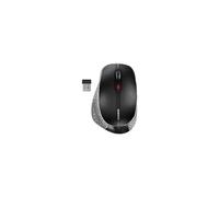 Cherry MW 8C Ergo - Mouse wireless e ricaricabile, ergonomico, per destrorsi, connessione Bluetooth o wireless, sensore ad alta precisione crittografato AES-128, colore: Nero