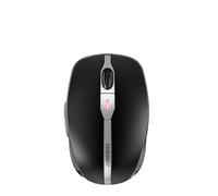 CHERRY MW 9100, Mouse Wireless, Connessione Opzionale Via Bluetooth o 2.4 GHz RF, Risoluzione Regolabile in 3 Livelli Fino a 2400 dpi, Ricaricabile, Nero