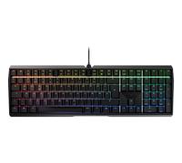 CHERRY MX BOARD 3.0 S, Tastiera Gaming Meccanica Con Filo, Layout per la Germania (QWERTZ), Corpo in Alluminio, Illuminazione RGB, Interruttori MX BROWN, Nero
