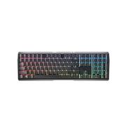 Cherry MX 3.0S Tastiera meccanica wireless da gioco Custodia in alluminio costruita per giocatori con interruttori MX caffè o rosso. visualizzazione a colori retroilluminata RGB di oltre 16 m di