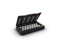 CHERRY MX BLACK CLEAR TOP Switch Kit, 23 interruttori meccanici per tastiera, Per tastiere fai da te, hot-swap o da gioco, Interruttore lineare senza clic, Potente e diretto