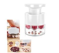 Cherry Nuclear Remover, pressa a sette fori per uso alimentare, oliva, ciliegia, strumento di rimozione nucleare rosso, veloce e portatile, utilizzato per preparare piatti freschi, utensile da cucina