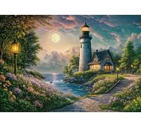 Cherry Pazzi - Puzzle Faro al chiaro di luna - 500 Pezzi