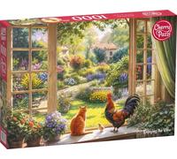 Cherry Pazzi - Puzzle Godersi il panorama - 1000 Pezzi