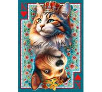 Cherry Pazzi - Puzzle La carta reale - 1000 Pezzi