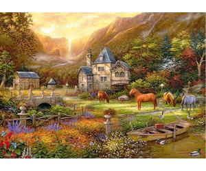 Cherry Pazzi - Puzzle La Valle d'Oro - 1000 Pezzi