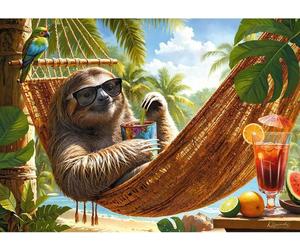 Cherry Pazzi - Puzzle Nessuna fretta, nessuna preoccupazione - 500 Pezzi