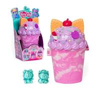 Cherry Pets Smoothie Fun Park Kitten Twins. Casetta con parco divertimenti a forma di Smoothie: include 1 Smoothie, 2 figure esclusive "Color Reveal" e 3 accessori