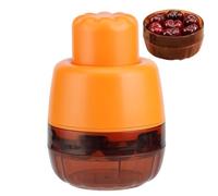 Cherry Pitter Tool - Push Tipo Cherrry Corer Multiplo | Gadget Da Cucina Multifunzionale | Marmellata Di Ciliegia Da Cucina Per Date, Uva, Biancospino E Altri Frutti, Ideale