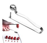 Cherry Pitter Tool - Strumento per spillare frutta in acciaio inossidabile, riutilizzabile date rosse, rimozione pip ciliegia per posizionare ciliegie, mirtilli, appuntamenti, giuggiole