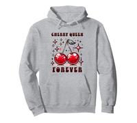 Cherry Queen Forever Stelle Divertimento Estivo Ciliegie Felpa con Cappuccio