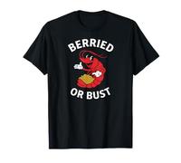 Cherry Shrimp Breeder Berried Or Bust Aquarium Hobby Maglietta