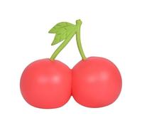 Cherry Squeeze Toys - 14cm Realistic Soft Fruit Ball | Giant Sensory Fidget Toy with Stress Relief, Fun Desktop Ornament for Office, Classroom, Relaxing Squished for Teens, Adults