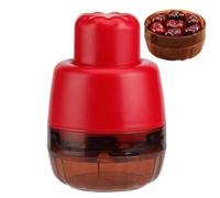 Cherry Stoner - Remover Cherry Stone | Ritorno In Pietra D'oliva | Pitter A 7 Fori Di Tipo Push Per Date Rosse | Gadget Da Cucina Multifunzionale Per Eliminare Le Ciliegie
