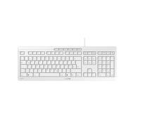 CHERRY STREAM KEYBOARD, German layout, QWERTZ keyboard, wired keyboard, Blue Ang
