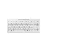 CHERRY STREAM KEYBOARD TKL tastiera USB QWERTZ Tedesco Bianco