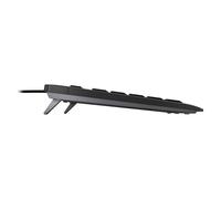 CHERRY STREAM KEYBOARD TKL tastiera USB QWERTZ Tedesco Nero