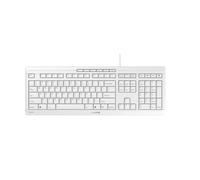 CHERRY STREAM KEYBOARD, Wired Keyboard, EU Layout (QWERTY), Whisper-Quiet Keystr