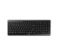 CHERRY Stream Wireless tastiera Universale Wireless a RF USB QWERTY US International Nero (CHERRY STREAM KEYBOARD WIRELESS - t