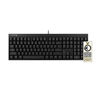 CHERRY Tastiera da gioco cablata MX 2.0S Layout internazionale statunitense (QWERTY) MX RED Switch Unlit Nero