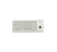 Cherry Tastiera USB QWERTY Universale Grigia con Touchpad e 88 Tasti