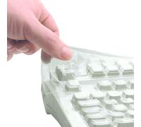 CHERRY WetEx, Copritastiera Protettiva Flessibile per CHERRY G80-11900, Layout ISO, Protezione Affidabile da Liquidi, Polvere, Sporco