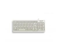 CHERRY G84-5200 Tastiera compatta, Layout Internazionale, Tastiera QWERTY, Tastiera cablata, Design Compatto, Meccanica ML, Grigio Chiaro