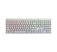 Cherry Xtfy MX 2.0S - Tastiera meccanica da gioco cablata con nuovi switch MX2A, colore: Bianco