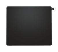 CHERRY XTRFY GP5, Mouse Pad Gaming in Tessuto L (460 x 400 x 4 mm), Superficie Liscia per una Maggiore Precisione, Bordo Cucito, Antiscivolo, Lavabile in Lavatrice, Nero