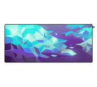 CHERRY XTRFY GP5, Tappetino per Mouse da Gioco XL (920 x 400 x 3 mm), Speed Pad per la Precisione, Bordi Cuciti, Antiscivolo, Lavabile in Lavatrice, Litus Blue