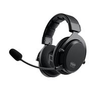 CHERRY XTRFY H3 Wireless, Cuffie Da Gaming Senza Fili, Suono Ottimizzato Per Gli Esports, Ideale Per Gioco, Streaming & Musica, Microfono Staccabile, Nero