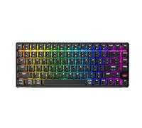 CHERRY XTRFY K33 Compact Wireless, 75% Mem-chanical Gaming Keyboard, Multi Device, Bluetooth, 2.4 GHz e modalità cablata, RGB-Lighting, IP54, resistente alla polvere e agli spruzzi (nero)