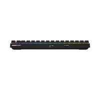 CHERRY XTRFY K33 Compact Wireless, Tastiera da Gioco Mem-Chanical Wireless, Formato 75%, Tastiera Multi-Dispositivo, Illuminazione RGB, IP54 Antipolvere e Antispruzzi, Layout PN (QWERTY), Nero