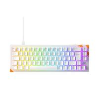CHERRY XTRFY K5 Pro TMR Compact - Tastiera Gaming Wired Magnetica, Switch MK CRYSTAL personalizzabili, Hot-Swap, Rapid Trigger, SnapKey, Attenuazione del suono, 8000 Hz, Layout FR (AZERTY), Bianco