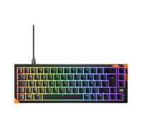 Cherry XTRFY K5 Pro TMR Compact - Tastiera Gaming Wired Magnetica, Switch MK Crystal Personalizzabili, Hot-Swap, Rapid Trigger, SnapKey, Attenuazione del suono, 8000 Hz, Layout FR (AZERTY), Nero