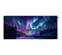 Cherry XTRFY K5V2 Compact & GP6 Bundle, Tastiera meccanica da gioco cablata con tappetino per mouse XL abbinato, interruttori MX Northern Light, PBT, edizione speciale
