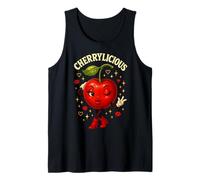 Cherrylicious Cute Cherry Cherries Funny Fruit Canotta