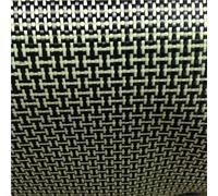 Cherrynight 1100D / 3K 200gsm Giallo Kevlar Fibra di Carbonio Tessuto Misto Pianura Tessuto Ibrido di Carbonio Kevlar 12 "/ 30 cm o 20" 50 cm X 100 cm (Color : 100cm x 30cm a Slice)