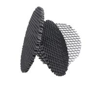 Cherrynight 1PC Aluminum LED Light Lamp Shade Hood Downlight Spotlight Round Honeycomb Net Cover Dia 23-109mm Black Anti-Glare Anti-Dazzling(50mm)